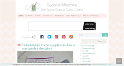 Desktop Screenshot of cucireamacchina.com